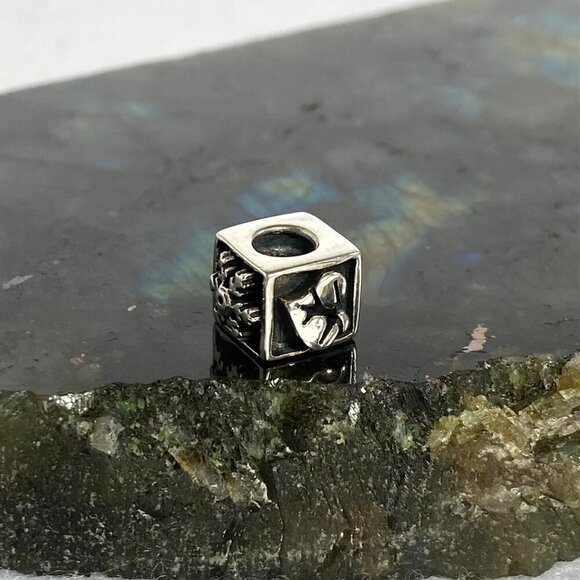 Chamilia Sterling Silver 925 CHAM Square Four Seasons Charm Bead - Picture 5 of 15